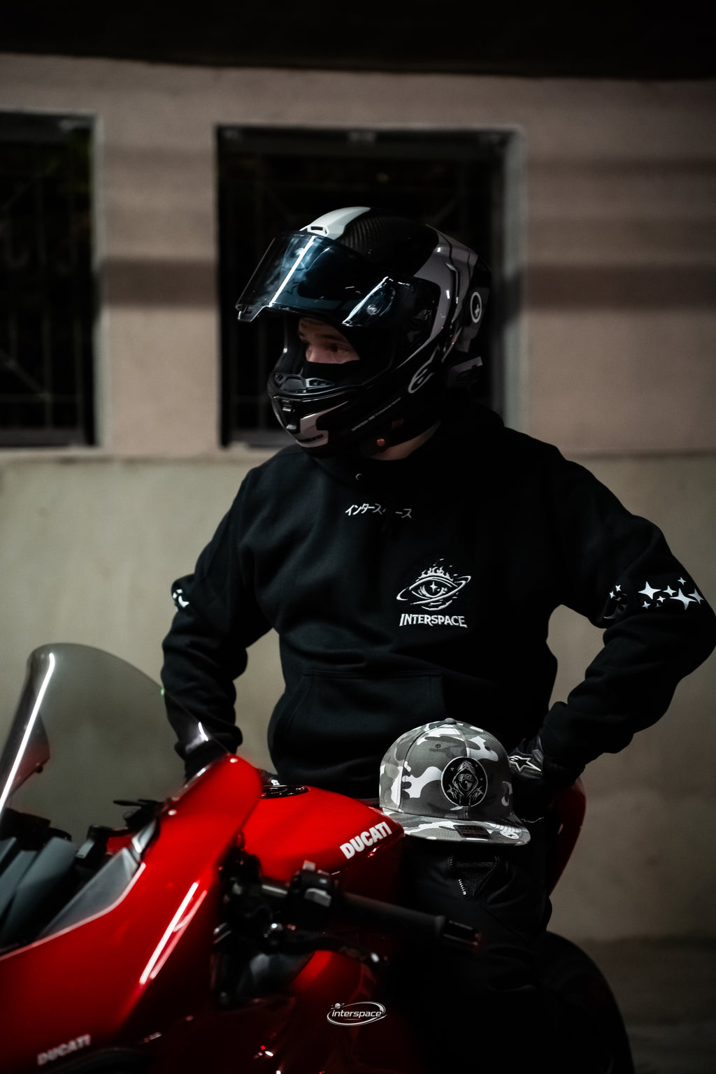 Interspace Camo Hat 1of1 s (B&W Logo)