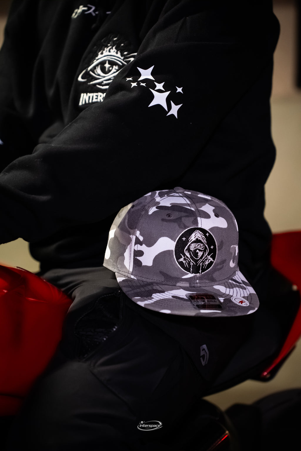 Interspace Camo Hat 1of1 s (B&W Logo)
