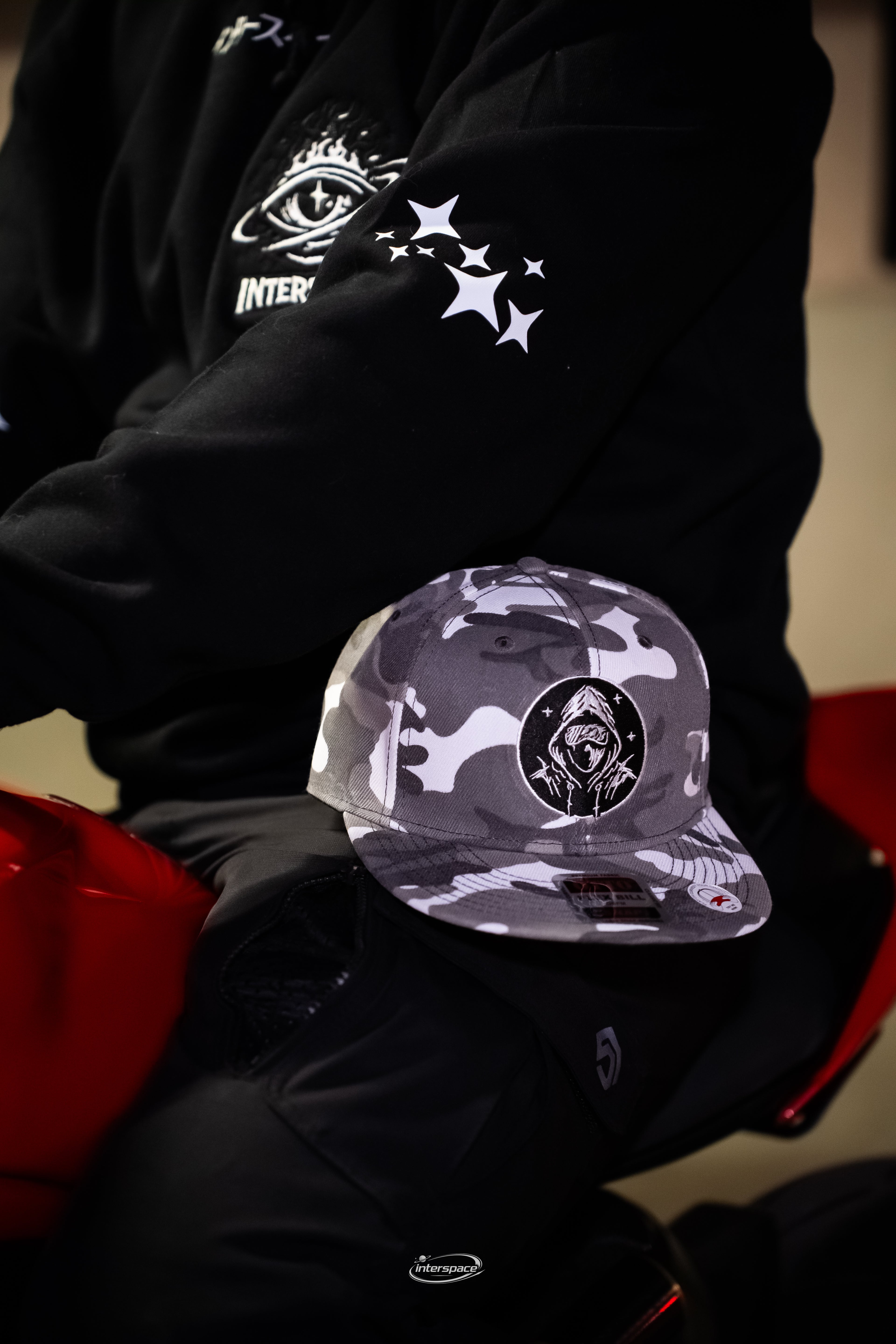 Interspace Camo Hat 1of1 s (B&W Logo)