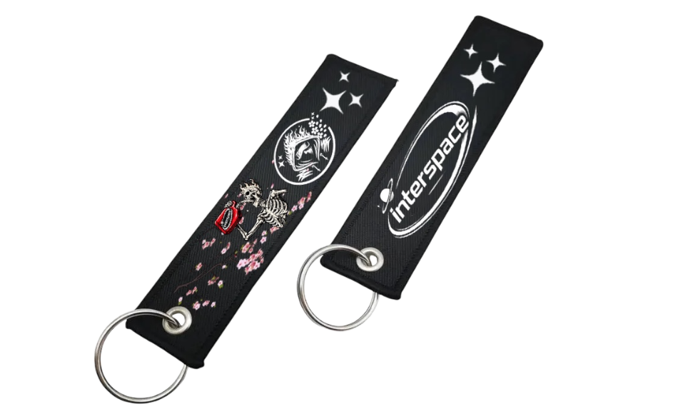 Sakura Interspace Skeleton Key Chain